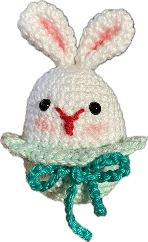 Ovy coniglietto ovetto amigurumi all uncinetto fatto a mano